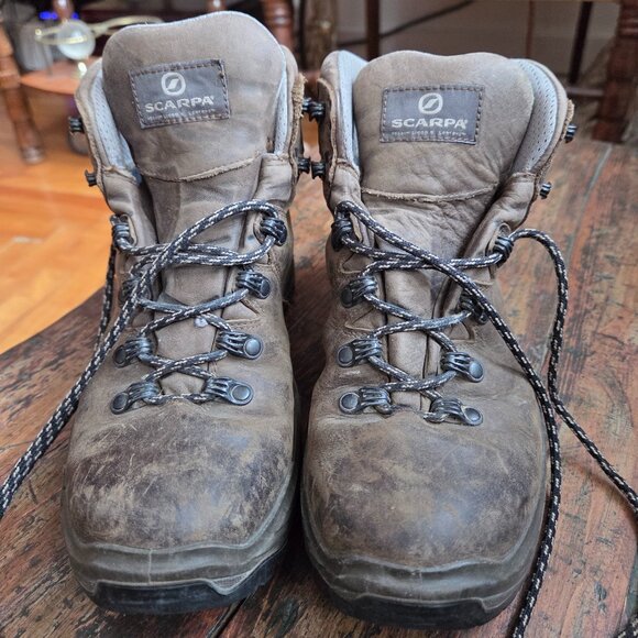 Scarpa Shoes - Scarpa Leather Lace Up Made In Italy Hiking Boots - Women's Size 6 US